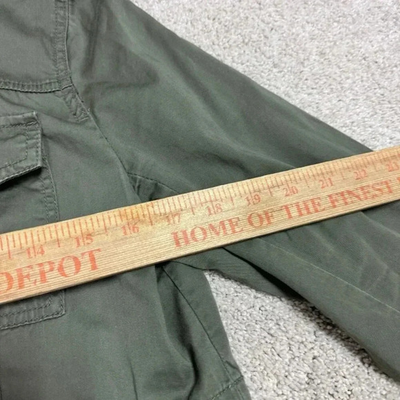 Caslon Jacket Women’s Green Long Sleeve Full Zip Size Medium - Picture 3 of 11